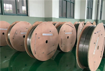 Bobines de tub capil·lar d'acer inoxidable